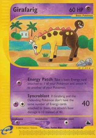 Girafarig 58 144 Common Girafarig 58 144 Common