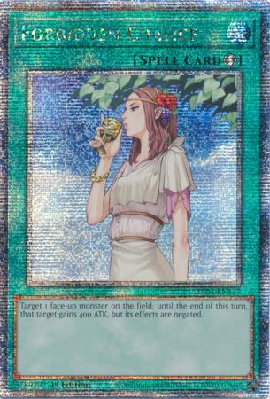 Forbidden Chalice RA04 EN137 Quarter Century Secret Rare 1st Edition Quarter Century Stampede 1st Edition Singles Forbidden Chalice RA04 EN137 Quarter Century Secret Rare 1st Edition Quarter Century Stampede 1st Edition Singles