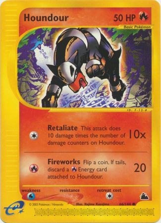 Houndour 66 144 Common Skyridge Singles Houndour 66 144 Common Skyridge Singles