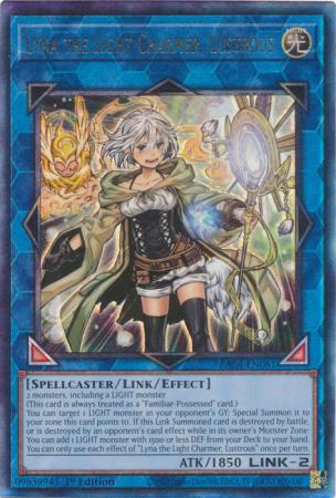 Lyna the Light Charmer Lustrous RA04 EN081 Ultimate Rare 1st Edition Quarter Century Stampede 1st Edition Singles Lyna the Light Charmer Lustrous RA04 EN081 Ultimate Rare 1st Edition Quarter Century Stampede 1st Edition Singles