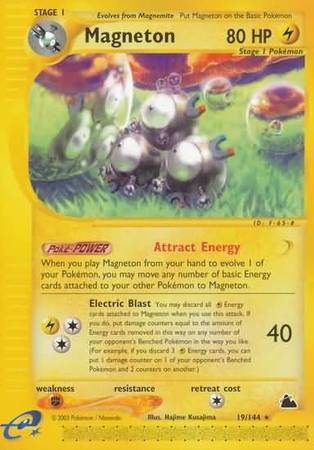 Magneton 19 144 Rare Skyridge Singles Magneton 19 144 Rare Skyridge Singles