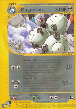 Magneton 20 144 Rare Skyridge Singles Magneton 20 144 Rare Skyridge Singles