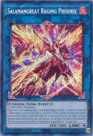Salamangreat Raging Phoenix RA04 EN083 Secret Rare 1st Edition Quarter Century Stampede 1st Edition Singles Salamangreat Raging Phoenix RA04 EN083 Secret Rare 1st Edition Quarter Century Stampede 1st Edition Singles