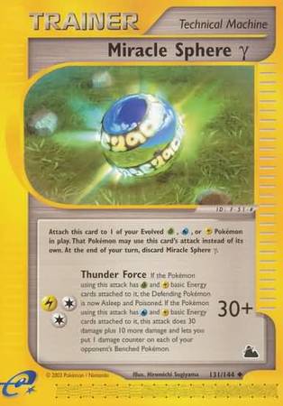 Miracle Sphere Gamma 131 144 Uncommon Skyridge Singles Miracle Sphere Gamma 131 144 Uncommon Skyridge Singles