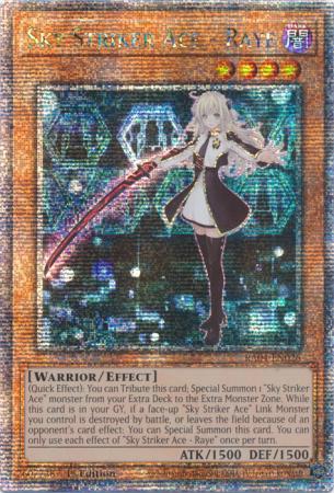 英語版 RA04-EN026 Sky Striker Ace - Raye【Alternate Art】 閃