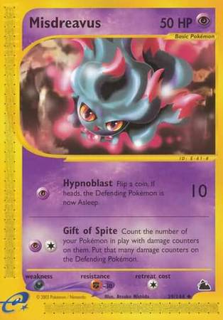 Misdreavus 39 144 Uncommon Skyridge Singles Misdreavus 39 144 Uncommon Skyridge Singles