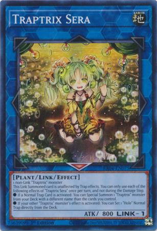 Traptrix Sera RA04 EN075 Super Rare 1st Edition Traptrix Sera RA04 EN075 Super Rare 1st Edition