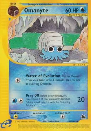 Omanyte 41 144 Uncommon Omanyte 41 144 Uncommon