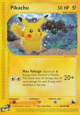 Pikachu 84 144 Common Pikachu 84 144 Common