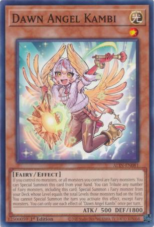 Dawn Angel Kambi ALIN EN081 Common 1st Edition Dawn Angel Kambi ALIN EN081 Common 1st Edition