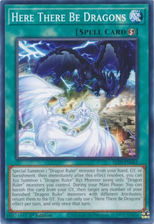 Here There Be Dragons ALIN EN061 Common 1st Edition Here There Be Dragons ALIN EN061 Common 1st Edition