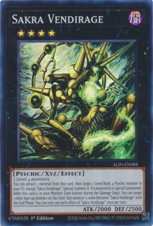Sakra Vendirage ALIN EN088 Super Rare 1st Edition Alliance Insight 1st Edition Singles Sakra Vendirage ALIN EN088 Super Rare 1st Edition Alliance Insight 1st Edition Singles