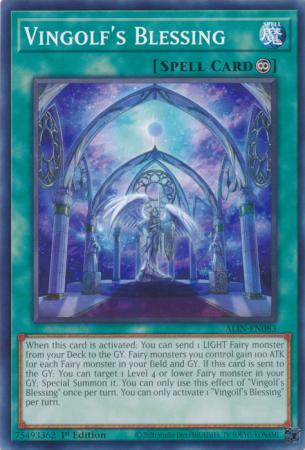 Vingolf s Blessing ALIN EN083 Common 1st Edition Vingolf s Blessing ALIN EN083 Common 1st Edition