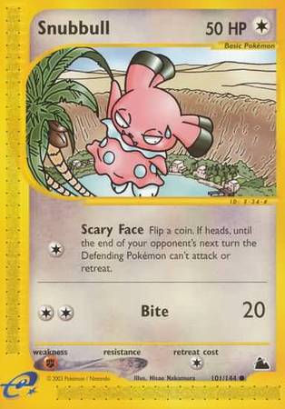 Snubbull 101 144 Common Skyridge Singles Snubbull 101 144 Common Skyridge Singles