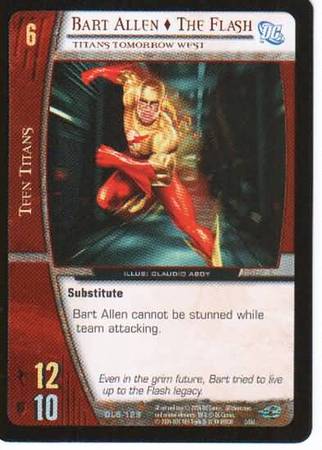 Bart Allen The Flash Titans Tomorrow West DLS 129 Uncommon Vs System DC Legion of Super Heroes Bart Allen The Flash Titans Tomorrow West DLS 129 Uncommon Vs System DC Legion of Super Heroes