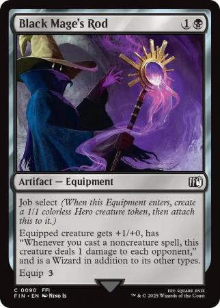Black Mage s Rod 0090 Black Mage s Rod 0090