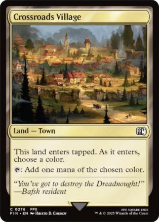 Crossroads Village 0276 Universes Beyond Final Fantasy Singles Crossroads Village 0276 Universes Beyond Final Fantasy Singles