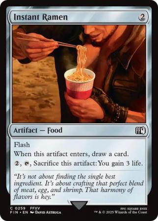 Instant Ramen 0259 Universes Beyond Final Fantasy Singles Instant Ramen 0259 Universes Beyond Final Fantasy Singles