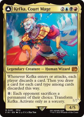 Kefka Court Mage 0231 Universes Beyond Final Fantasy Singles Kefka Court Mage 0231 Universes Beyond Final Fantasy Singles