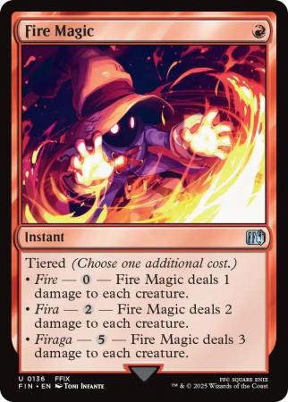 Fire Magic 0136 Universes Beyond Final Fantasy Singles Fire Magic 0136 Universes Beyond Final Fantasy Singles