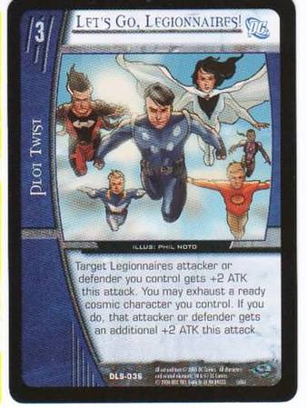 Let s Go Legionnaires DLS 036 Common Vs System DC Legion of Super Heroes Let s Go Legionnaires DLS 036 Common Vs System DC Legion of Super Heroes
