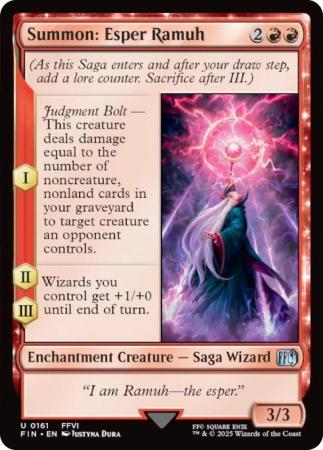 Summon Esper Ramuh 0161 Summon Esper Ramuh 0161