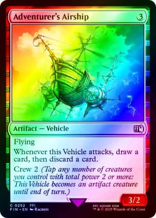 Adventurer s Airship 0252 Foil Universes Beyond Final Fantasy Foil Singles Adventurer s Airship 0252 Foil Universes Beyond Final Fantasy Foil Singles