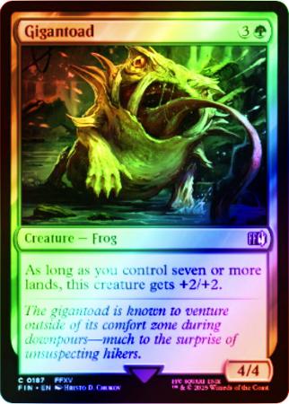 Gigantoad 0187 Foil Universes Beyond Final Fantasy Foil Singles Gigantoad 0187 Foil Universes Beyond Final Fantasy Foil Singles