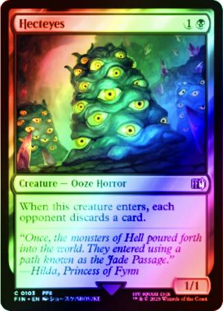 Hecteyes 0103 Foil Universes Beyond Final Fantasy Foil Singles Hecteyes 0103 Foil Universes Beyond Final Fantasy Foil Singles