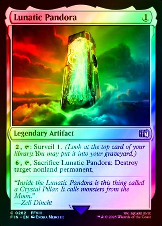 Lunatic Pandora 0262 Foil Universes Beyond Final Fantasy Foil Singles Lunatic Pandora 0262 Foil Universes Beyond Final Fantasy Foil Singles