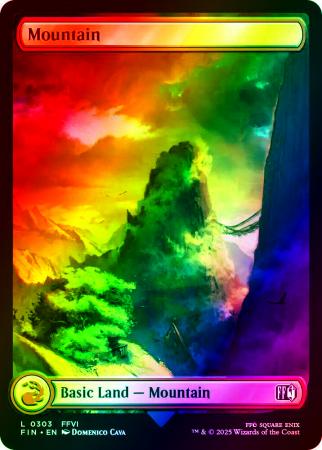 Mountain 0303 Foil Universes Beyond Final Fantasy Foil Singles Mountain 0303 Foil Universes Beyond Final Fantasy Foil Singles
