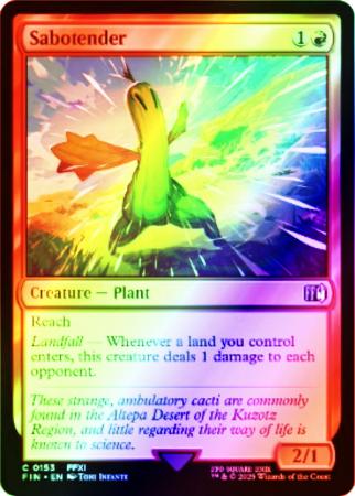 Sabotender 0153 Foil Universes Beyond Final Fantasy Foil Singles Sabotender 0153 Foil Universes Beyond Final Fantasy Foil Singles
