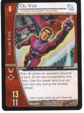 Ol Vir Legion of Super Villains DLS 059 Common Ol Vir Legion of Super Villains DLS 059 Common