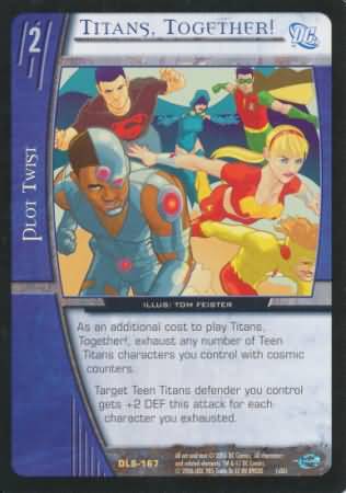 Titans Together DLS 167 Rare Titans Together DLS 167 Rare
