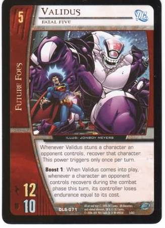 Validus Fatal Five DLS 071 Common Validus Fatal Five DLS 071 Common