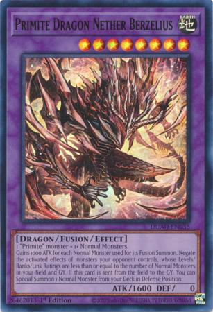 遊戯王 DUAD-EN035 原石竜ネザー・ベルセリウス Primite Dragon Nether Berzelius (英語版 1st Edition スターライトレア) Duelist’s Advance Primite Dragon Nether Berzelius - Yugioh | TrollAndToad