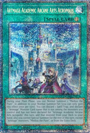 遊戯王 DUAD-EN054 神芸学都アルトメギア Artmage Academic Arcane Arts Acropolis (英語版 1st Edition スターライトレア) Duelist’s Advance Artmage Academic Arcane Arts Acropolis - Yugioh | TrollAndToad