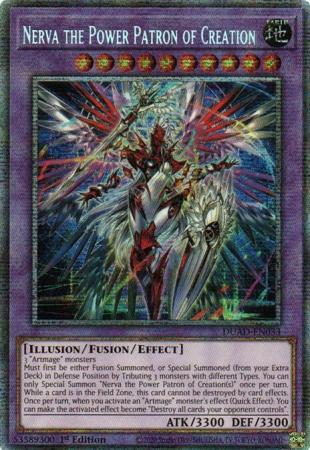 遊戯王 DUAD-EN033 創獄神ネルヴァ Nerva the Power Patron of Creation (英語版 1st Edition スターライトレア) Duelist’s Advance DUAD-EN033 Nerva the Power Patron of Creation Secret Rare