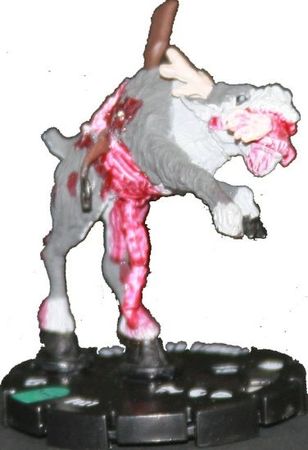 Zombie Reindeer 027 HorrorClix Nightmares Zombie Reindeer 027 HorrorClix Nightmares