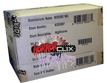 Nightmares Sealed Case of 20 Boosters HorrorClix Nightmares Sealed Case of 20 Boosters HorrorClix