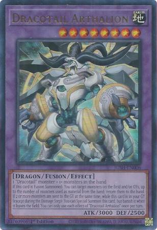遊戯王 JUSH-EN009 羅こう星辰 Rahu Dracotail (英語版 1st Edition コレクターズレア) Justice Hunters 遊戯王 JUSH-EN009 羅こう星辰 (英語版 1st Edition