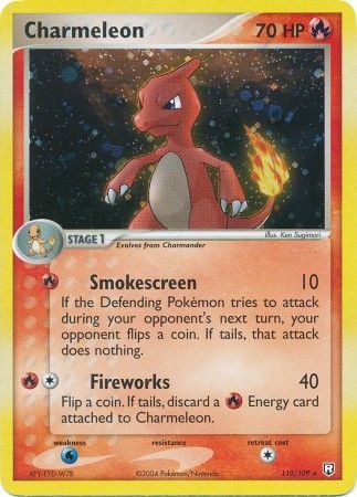 Charmeleon - 110/109 - Holo Rare