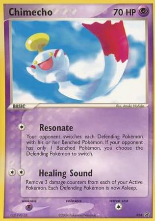 Chimecho 024 Rare Pokemon Promo Cards Chimecho 024 Rare Pokemon Promo Cards