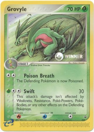 Grovyle Pokemon Promo Cards Pokemon Trollandtoad