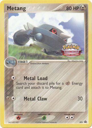 Metang 023 Stadium Challenge Rare Pokemon Promo Cards Metang 023 Stadium Challenge Rare Pokemon Promo Cards