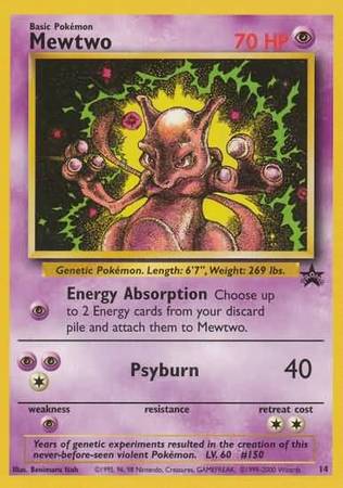 Mewtwo 14 Rare