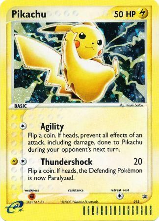 EVERY PIKACHU POKEMON CARD FROM 1996 TO 2021 