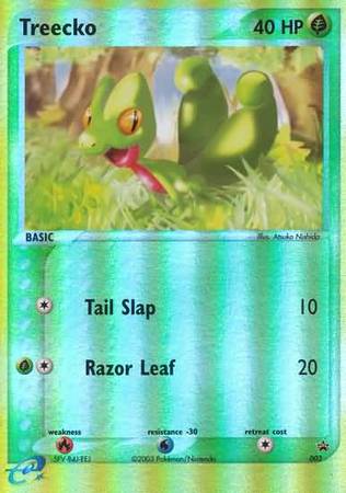 Treecko 3 Reverse Rare Treecko 3 Reverse Rare