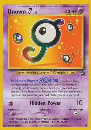 Pokemon, Toys, Pokmon Unown Evolution Card Set Bundle
