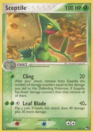 Sceptile 4 17 Rare Sceptile 4 17 Rare